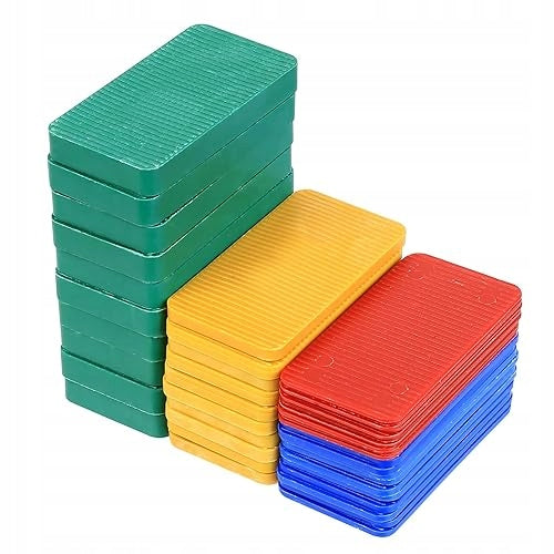 PLASTIC SPACERS DIFFERENT THICKNESSES FOR MOUNTING SET OF 40 PCS.