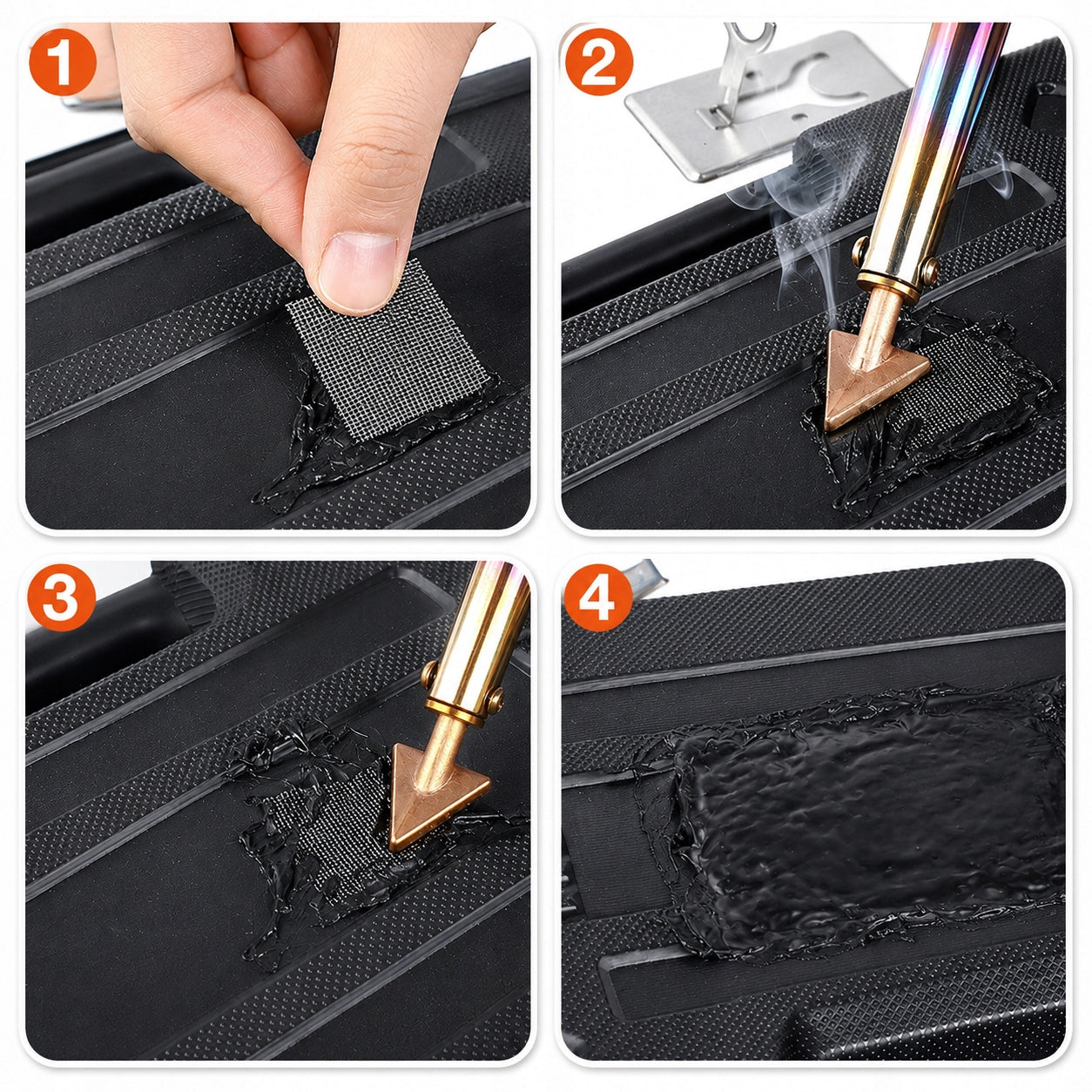PLASTIC WELDING MACHINE SOLDERING IRON WELDING MACHINE 100W FOR PLASTIC + ACCESSORIES Brand Sigos