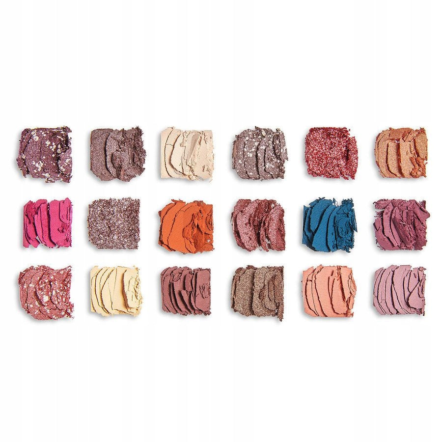 Lidschattenpalette Makeup Revolution PRO New Neutral Eyeshadow Palette Blush, 18 g 