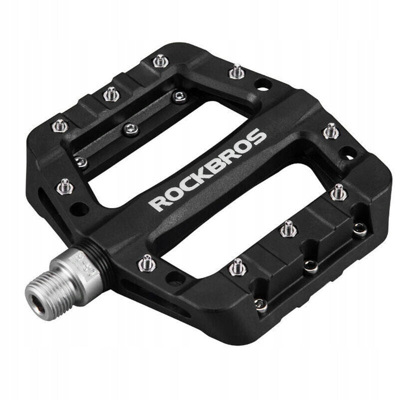 PLATFORM BIKE PEDALS FOR MTB NYLON BIKE UNIVERSAL + 3 PINS Packaging status original
