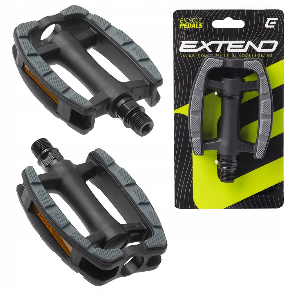 PLATFORM BIKE PEDALS NON-SLIP URBAN TREKKING THREAD 9/16