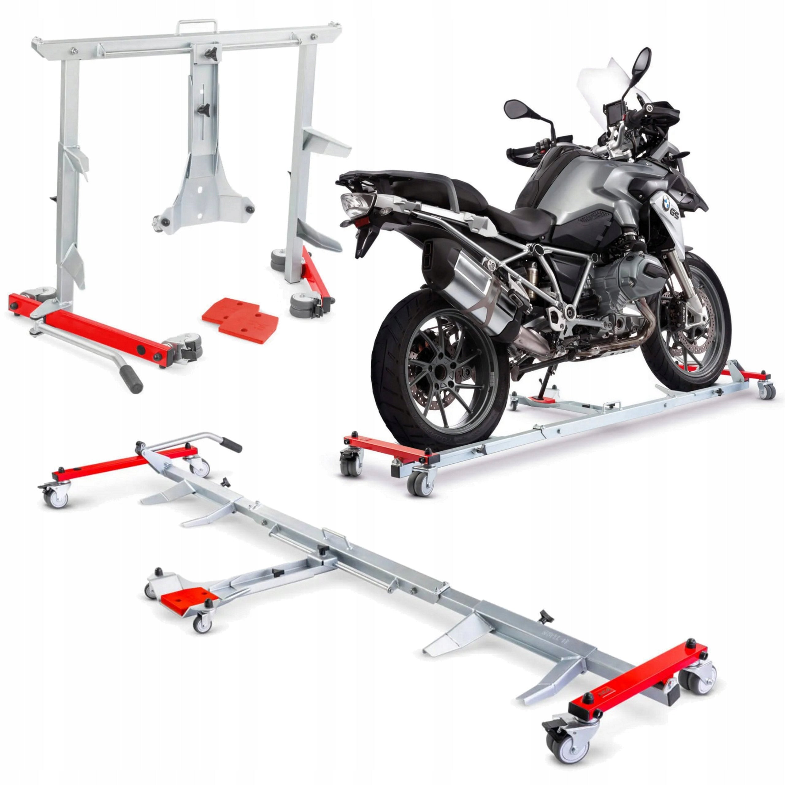 PLATFORM MANOEUVRING TROLLEY MOTORCYCLE SLIDING RAIL 300KG ACEBIKES