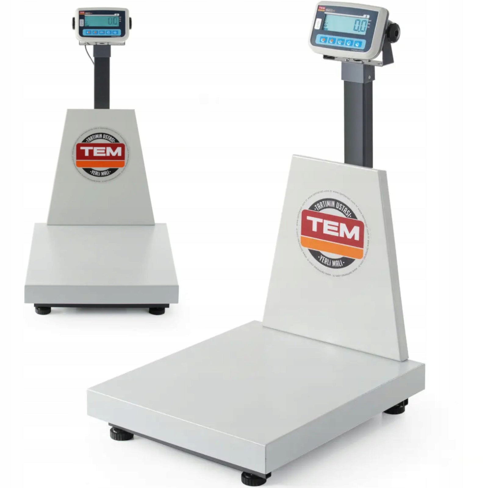 PLATFORM SCALE WITH BOOM AND LEGALIZATION M ECO+ 300 KG