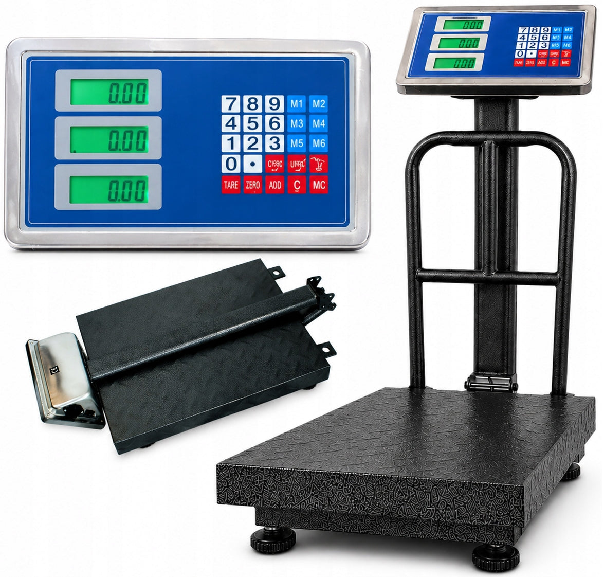PLATFORM STORAGE SCALE 150KG LCD ELECTRONIC STORE GOODS
