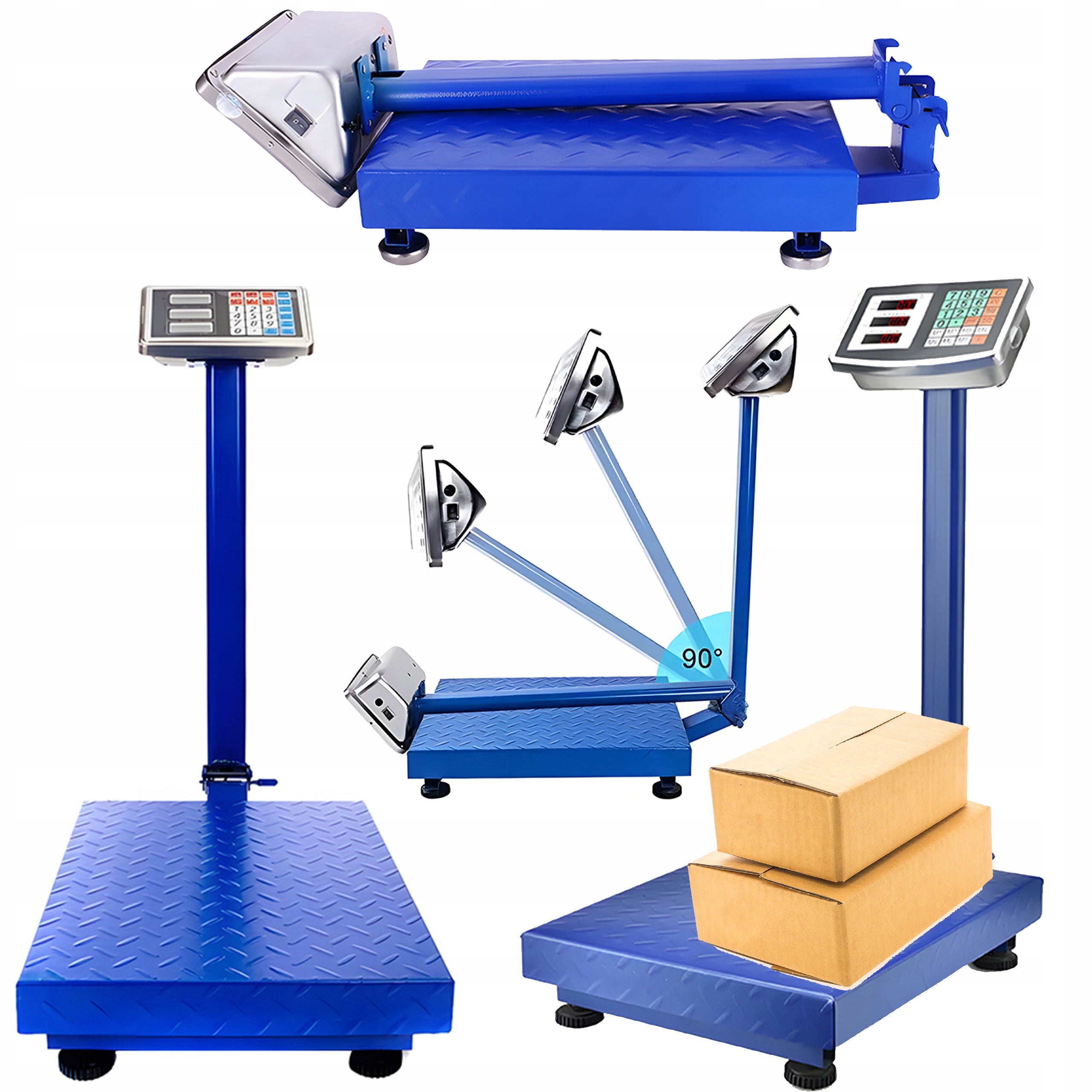 PLATFORM STORAGE SCALE UP TO 150 KG ELECTRONIC FOLDING