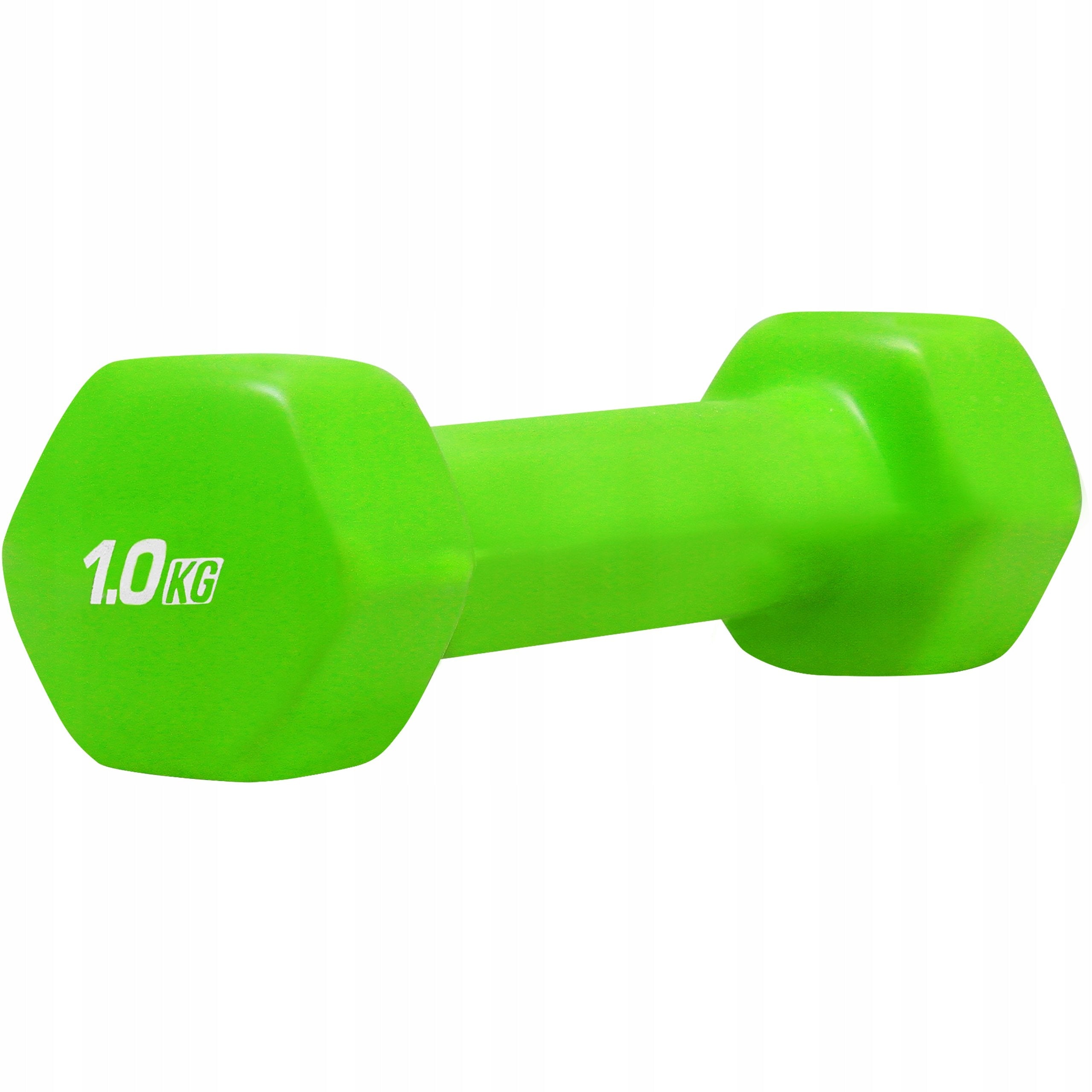 Hantel mit Neoprenbeschichtung Beltor Pf grün, 1kg 