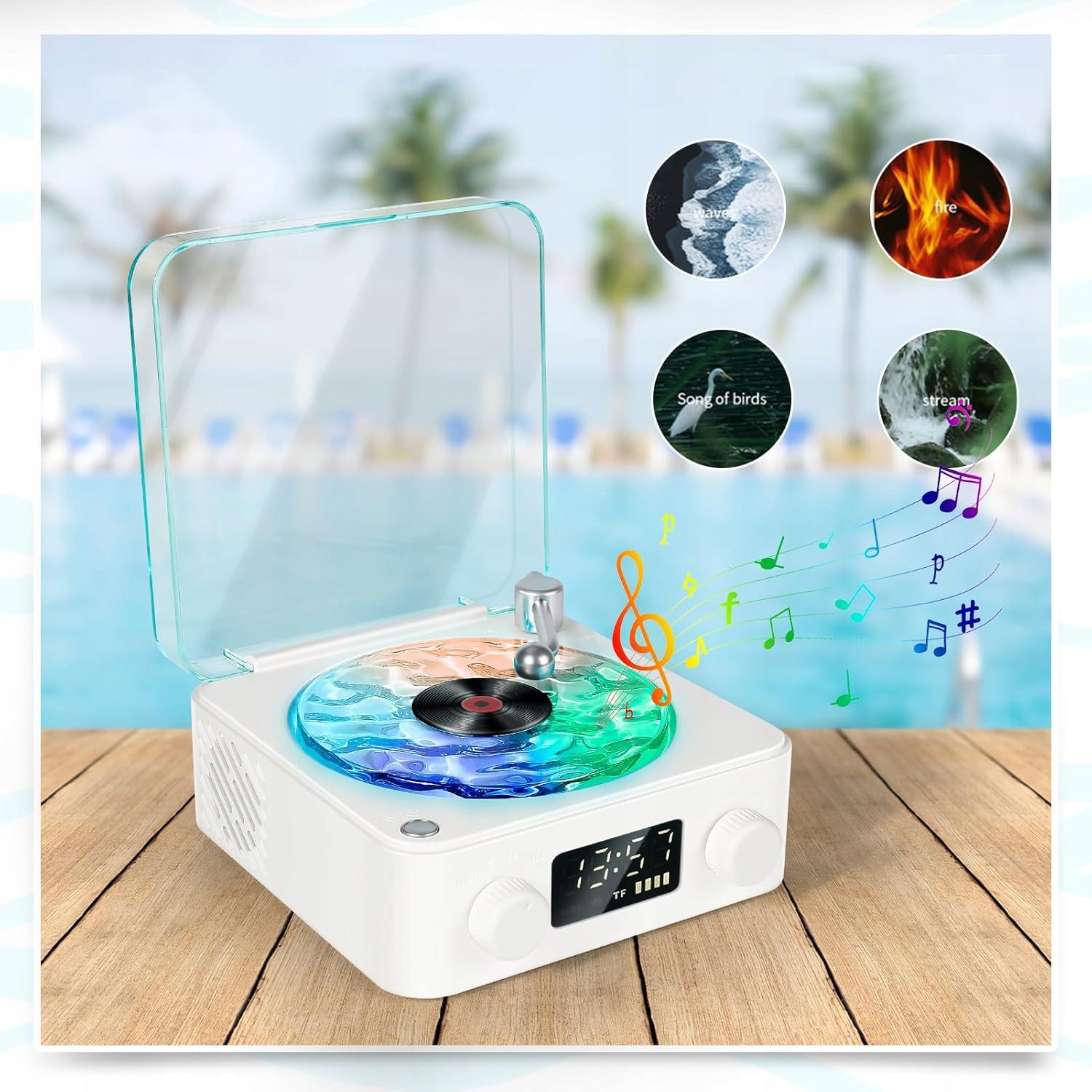 PLAYER PORTABLE CD SPEAKER PLAYING DISC WITH BLUETOOTH ALBUM Model 6906546433835