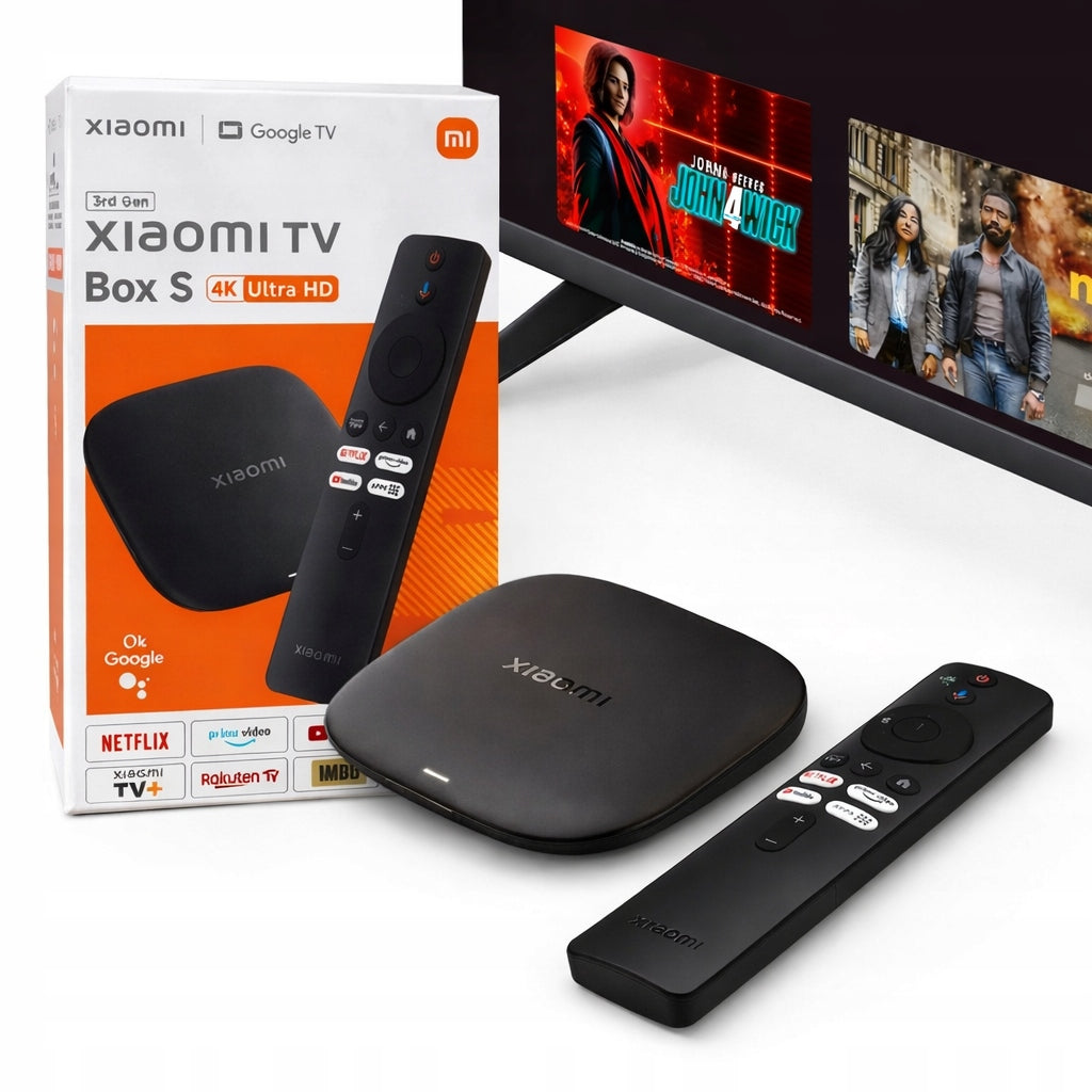 PLAYER SMART TV BOX XIAOMI 3 GEN 4K UHD ANDROID TV ASSISTANT GOOGLE 32GB