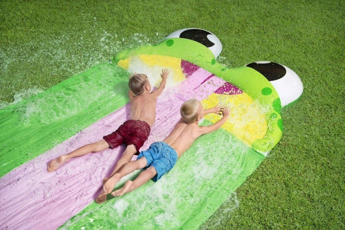 PLAYGROUND SLIDE BESTWAY 52389 TRACK 3-PERSON Brand Bestway