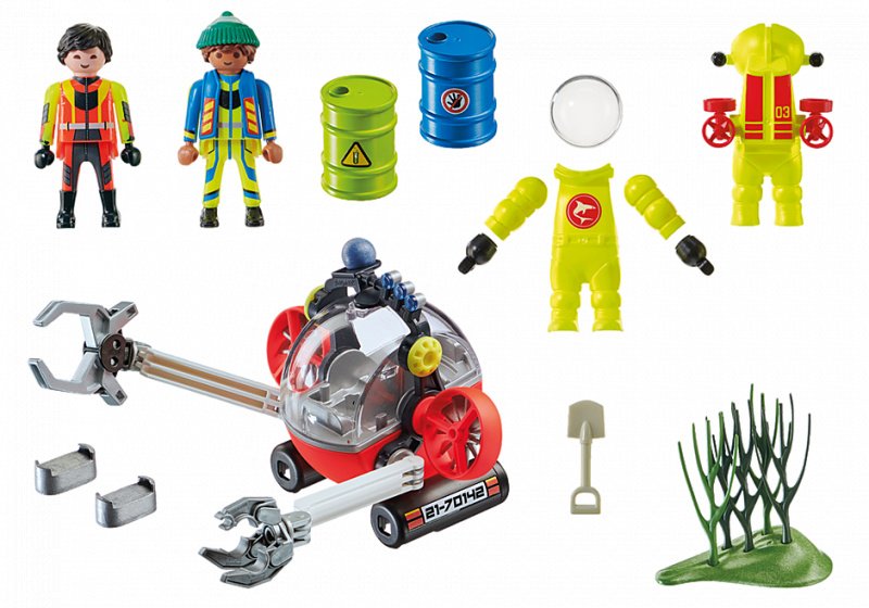 70142 PLAYMOBIL® City Action Povandeninis laivas
