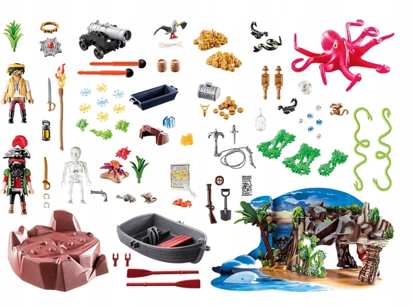 70322 PLAYMOBIL® Advento kalendorius Piratai