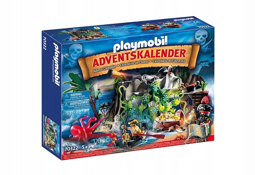 70322 PLAYMOBIL® Advento kalendorius Piratai