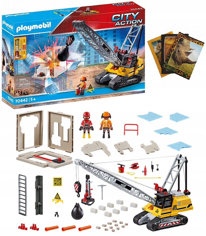 70442 PLAYMOBIL® City Action Ekskavatorius su priedais