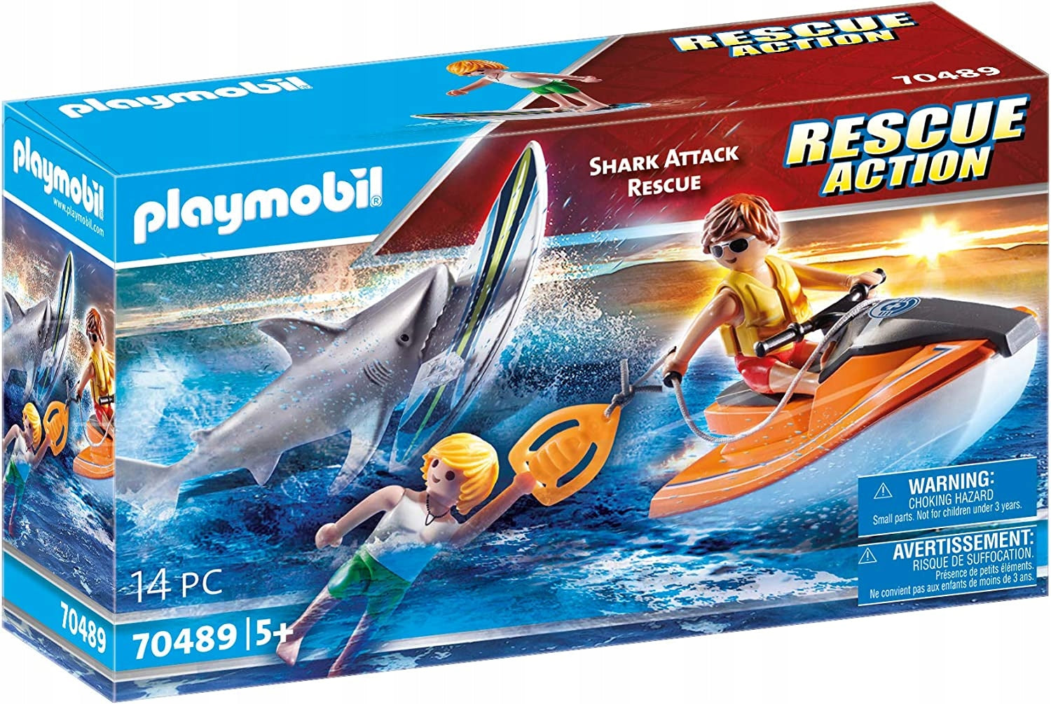Gelbėtojų figūrėlių rinkinys Playmobil Rescue Action 70489, 14 d.