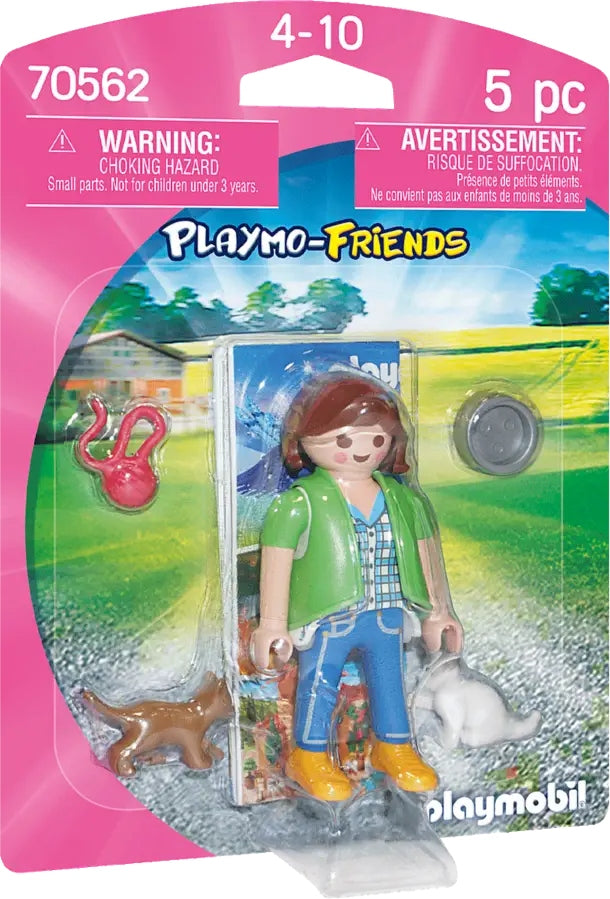 70562 PLAYMOBIL® Playmo-Friends Mädchen mit Kätzchen 