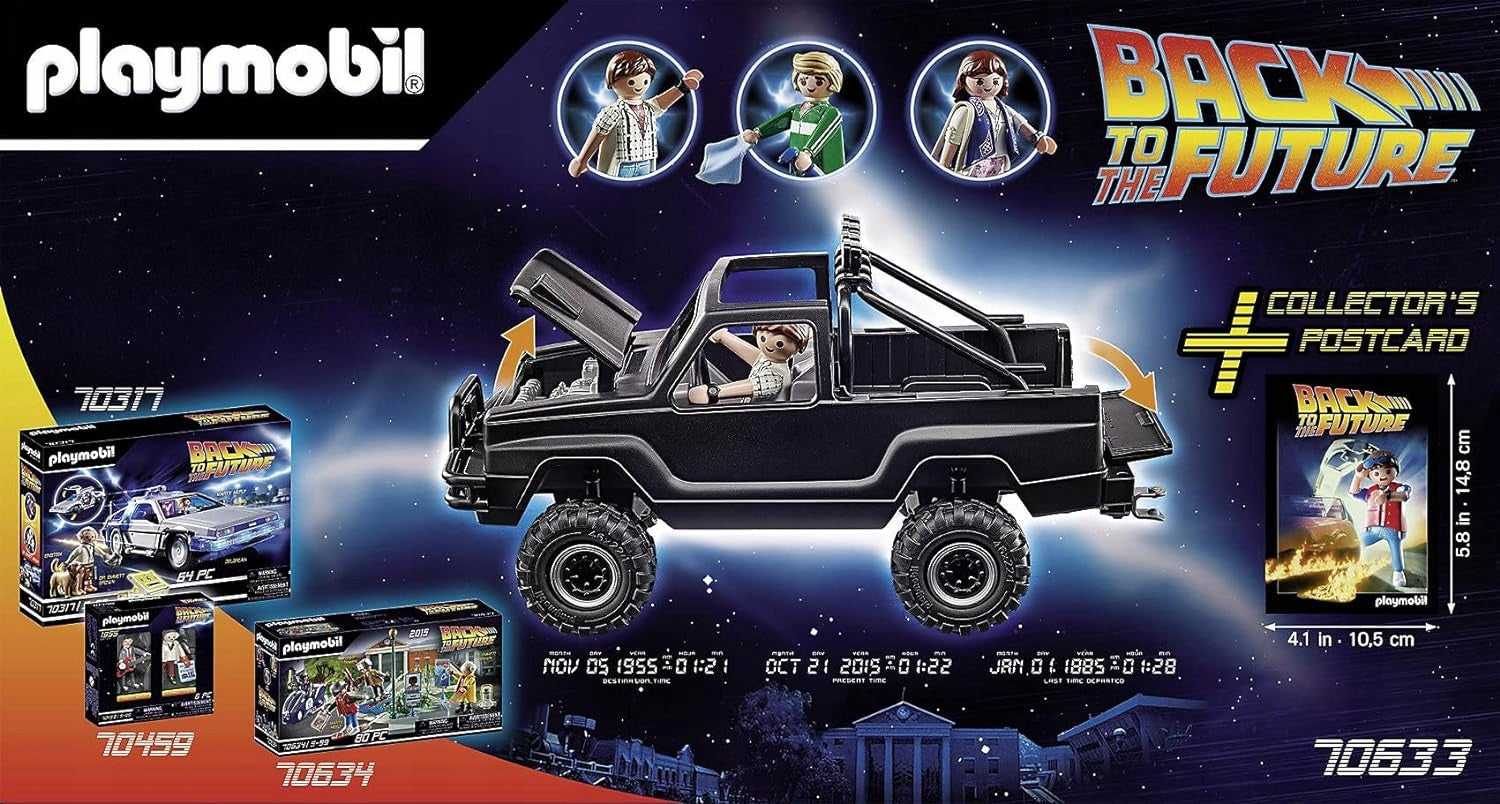 70633 PLAYMOBIL® Zurück in die Zukunft Marty Jeep 