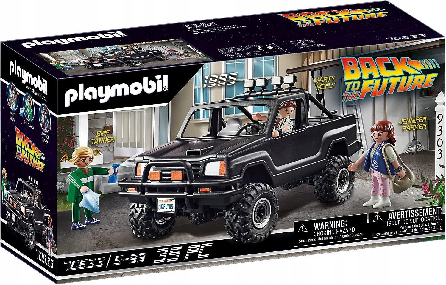 70633 PLAYMOBIL® Zurück in die Zukunft Marty Jeep 