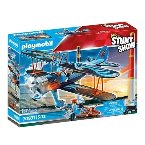 70831 PLAYMOBIL® Air Stunt Show, Phoenix biplanas, 298 detalės
