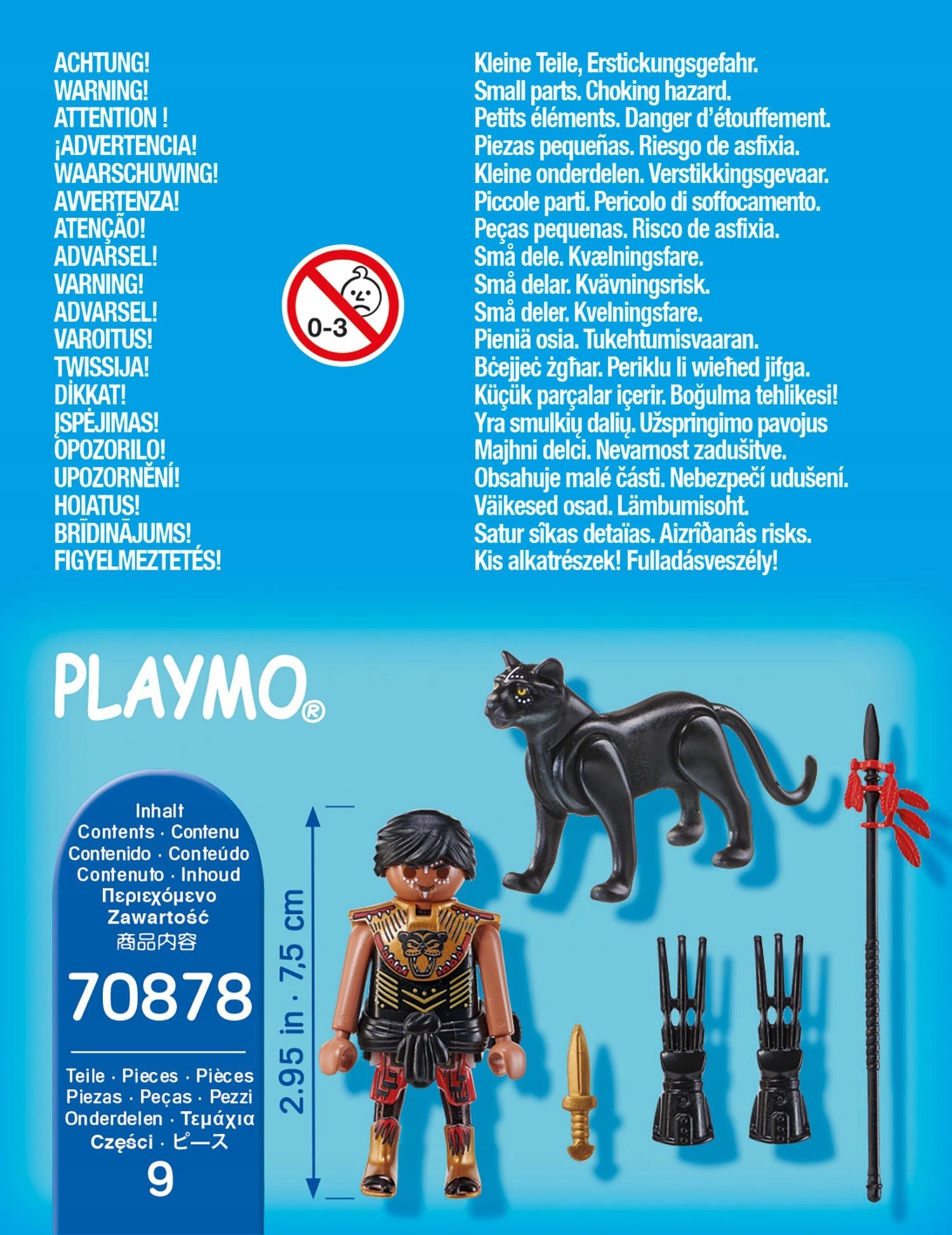 70878 PLAYMOBIL® Special Plus Warrior With Panther