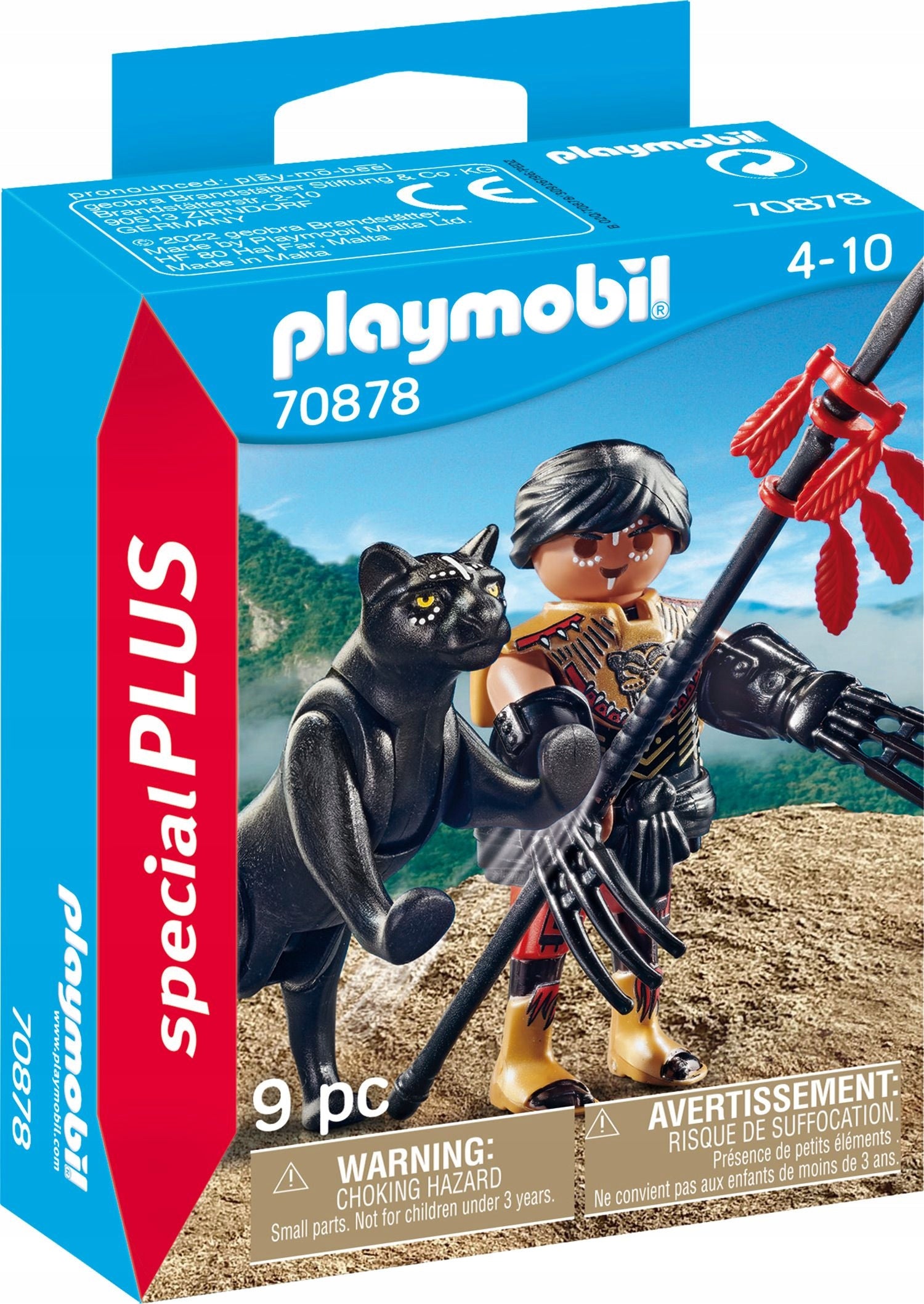 70878 PLAYMOBIL® Special Plus Krieger mit Panther 