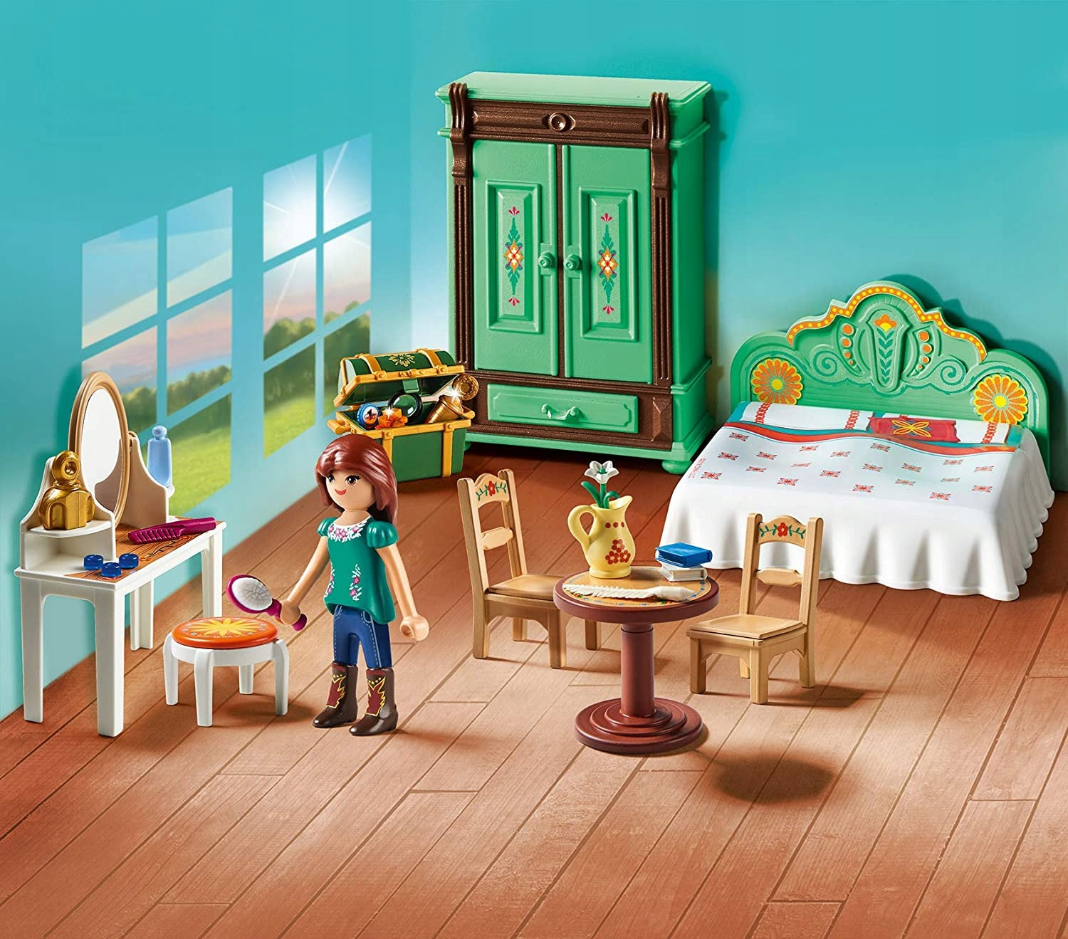 9476 PLAYMOBIL® DreamWorks Spirit, Lucky miegamojo kambarys