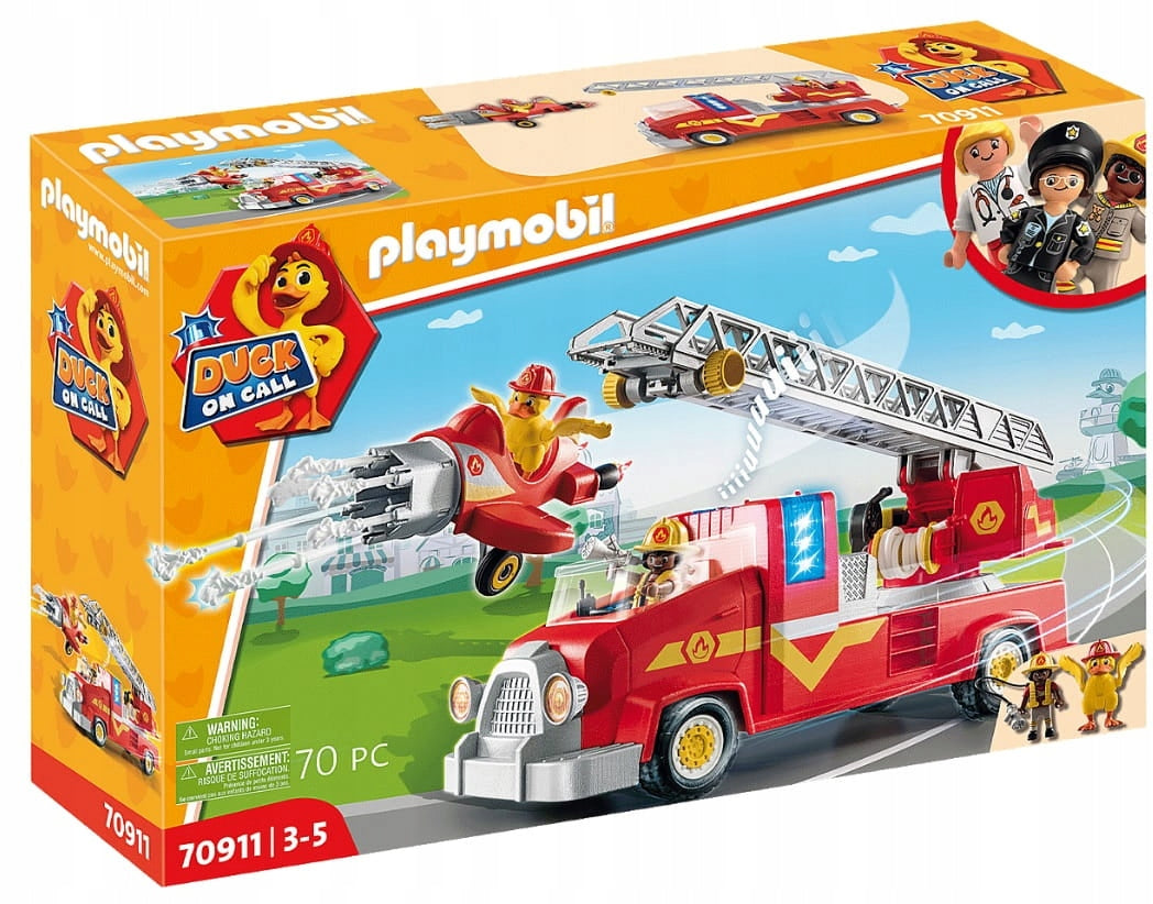 70911 PLAYMOBIL, D.O.C. Ugniagesių sunkvežimis