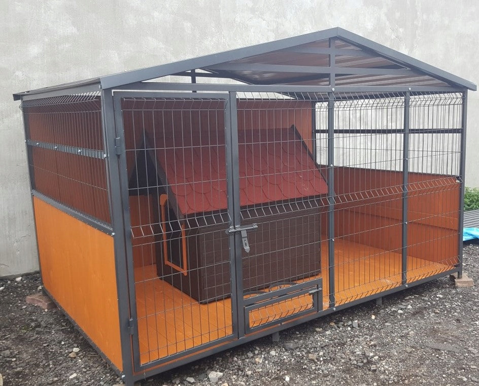 PLAYPEN BOXING DOG FARM Cage K-21 BUDA Assembly TRANSPORT 3x2 Packaging status original