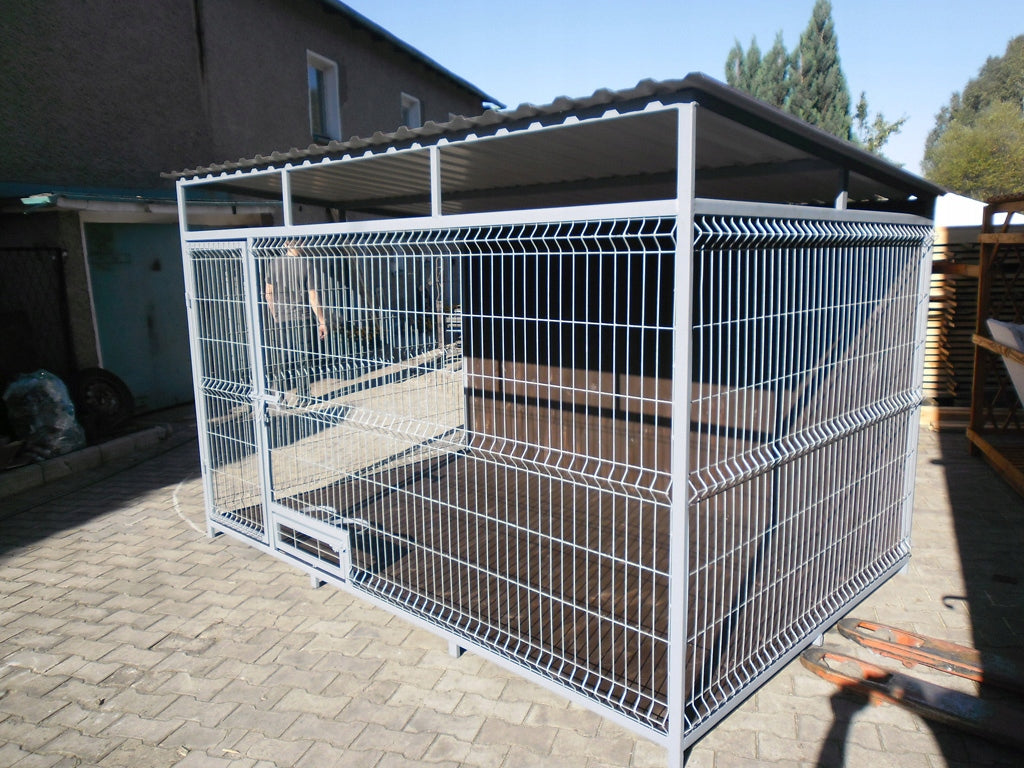 PLAYPEN BOXING DOG FARM Cage K-5 BUDA Assembly TRANSPORT 3x2 Length 303 cm