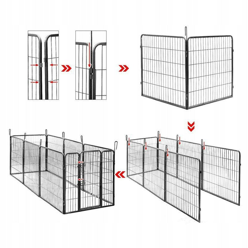 PLAYPEN DOGS FARM CATWALK CAGE GOAL 80x80 Brand AML