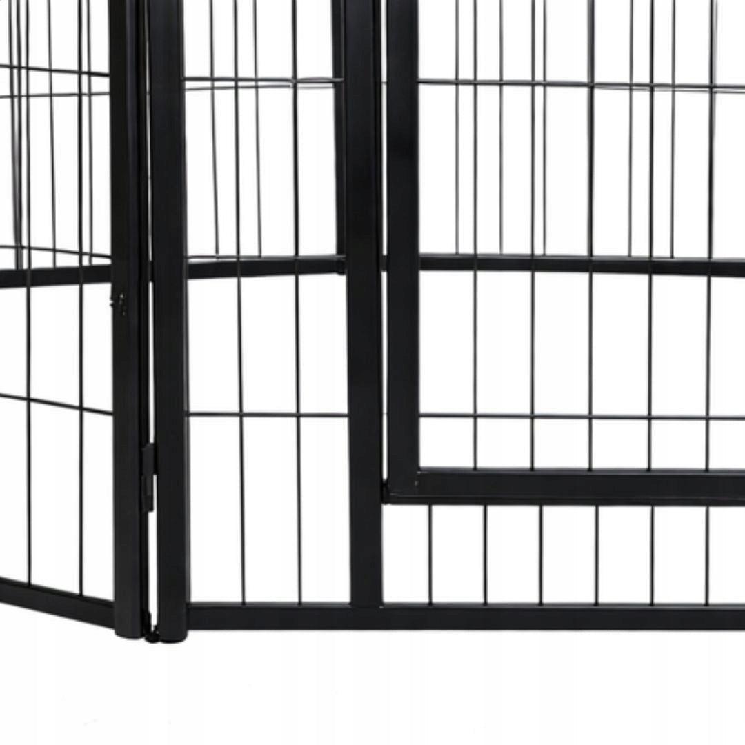 PLAYPEN FARM MODULAR CATWALK ANIMAL DOG CAGE 8 PANELS 80x80cm Product height 80 cm