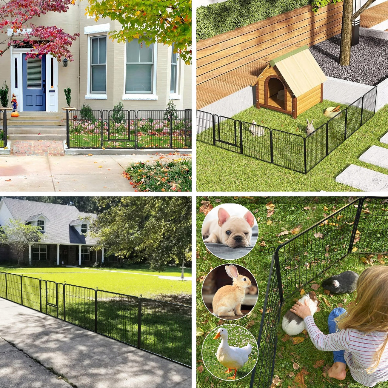 PLAYPEN Farm XXL Modular Dog Breeding Cage Catwalk Grey for Puppies Product width 78 cm