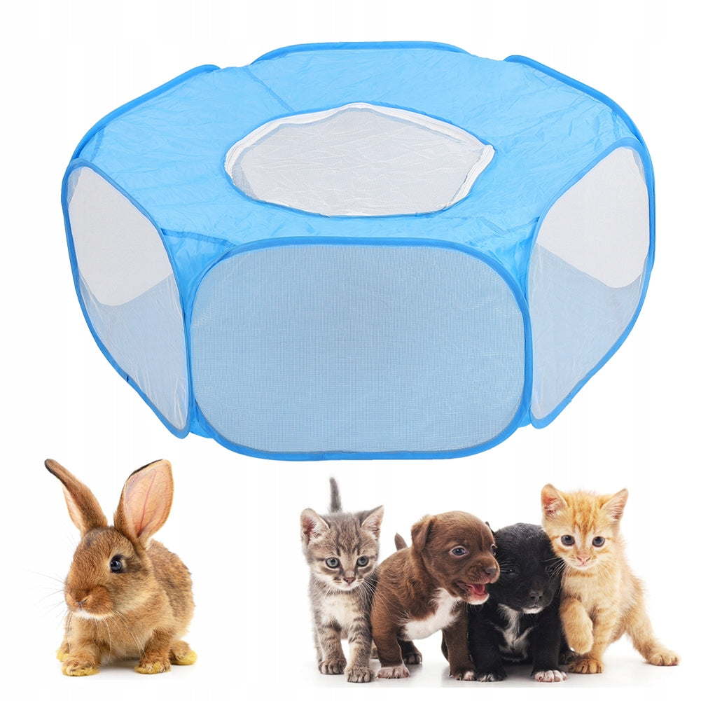 PLAYPEN LARGE PORTABLE FOLDING FOR DOG CAT ANIMALS BED 85X95X38CM