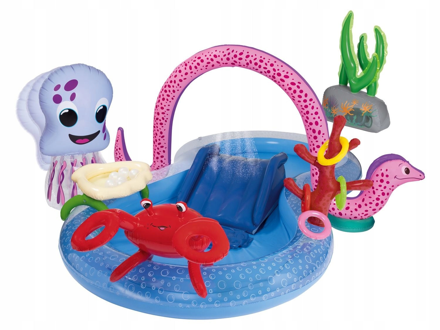 PLAYTIVE Water playground for children swimming pool