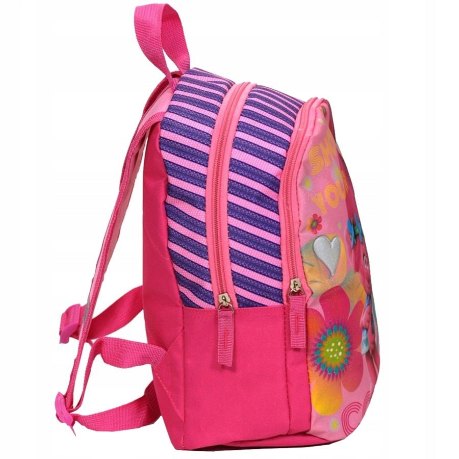 Vorschulrucksack Trolls rosa 
