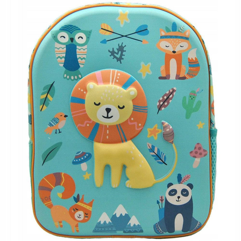 Schulrucksack - Tiere 3D 