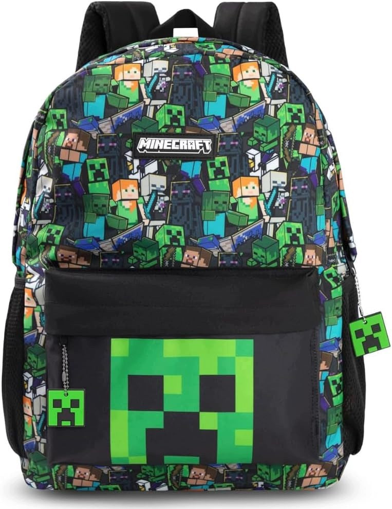 PLECAK SZKOLNY DLA DZIECI OFICJALNIE LICENCJONOWANY MINECRAFT