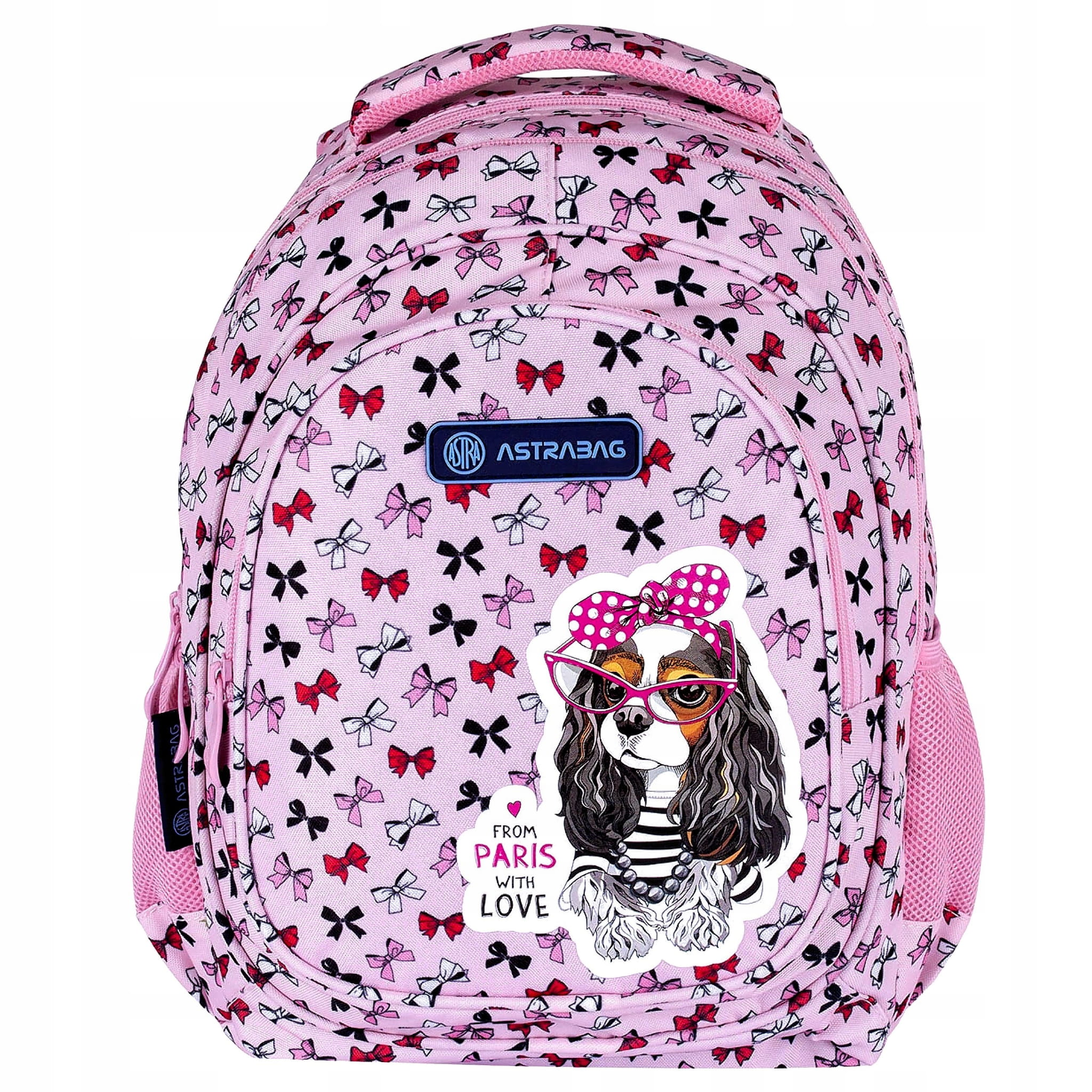 Schulrucksack Astrabag Sweet Dog, 20 L, rosa 