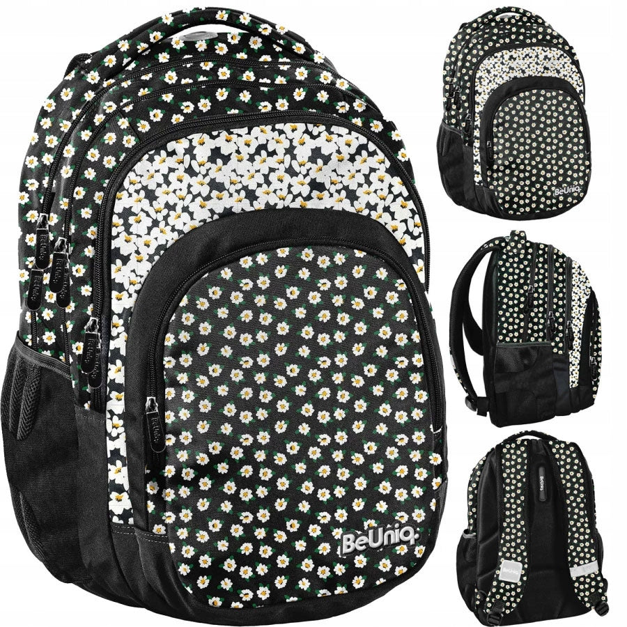 Schulrucksack BeUniq Daisies Flower, 24L 