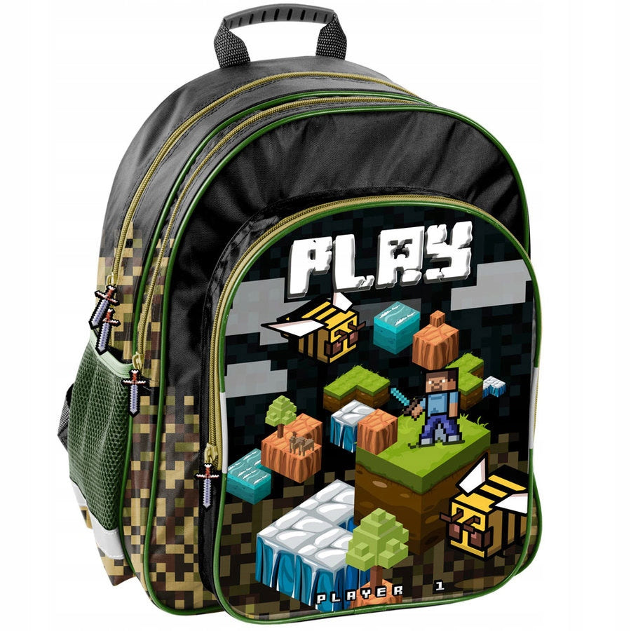 Schulrucksack Paso Minecraft 