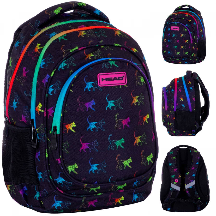 Schulrucksack HEAD Rainbow Kitty AB330 502023081 Astra 