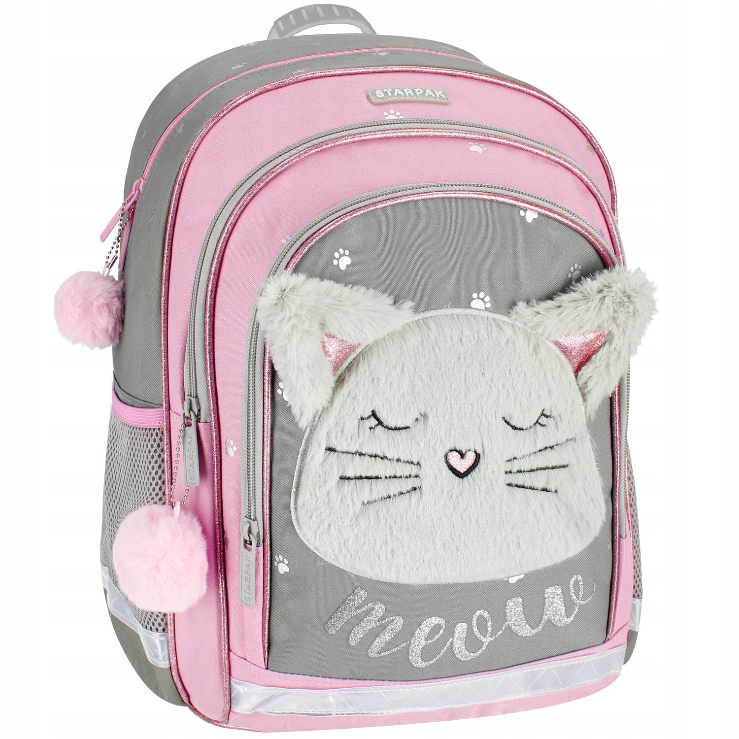 Schulrucksack Starpak Plüschkatze 
