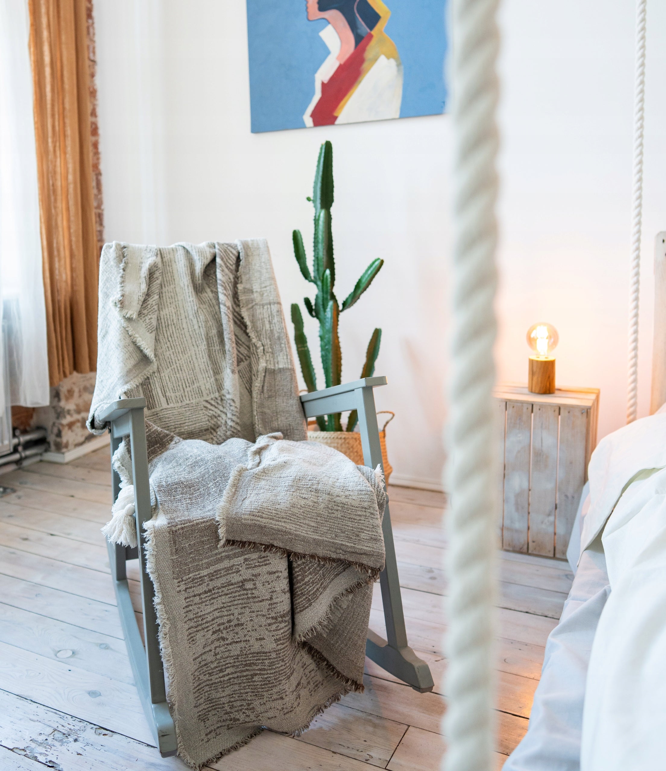 PLED/BEDSPREAD/BLANKET Philosophy 110 x170 cm, linen 83% / cotton 17% Manufacturer code 20С48
