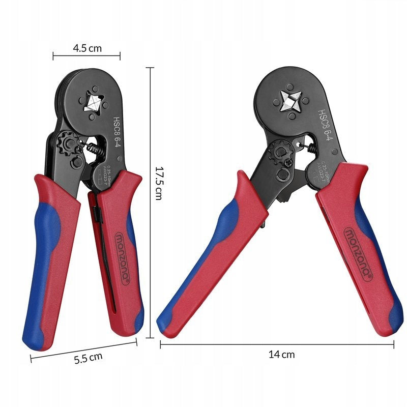 PLIERS CRIMP MACHINE FOR CABLE SLEEVES 0.5-10mm Packaging status original