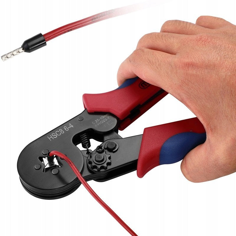 PLIERS CRIMPING MACHINE FOR CABLE SLEEVES 0,5-10mm Length 175 mm