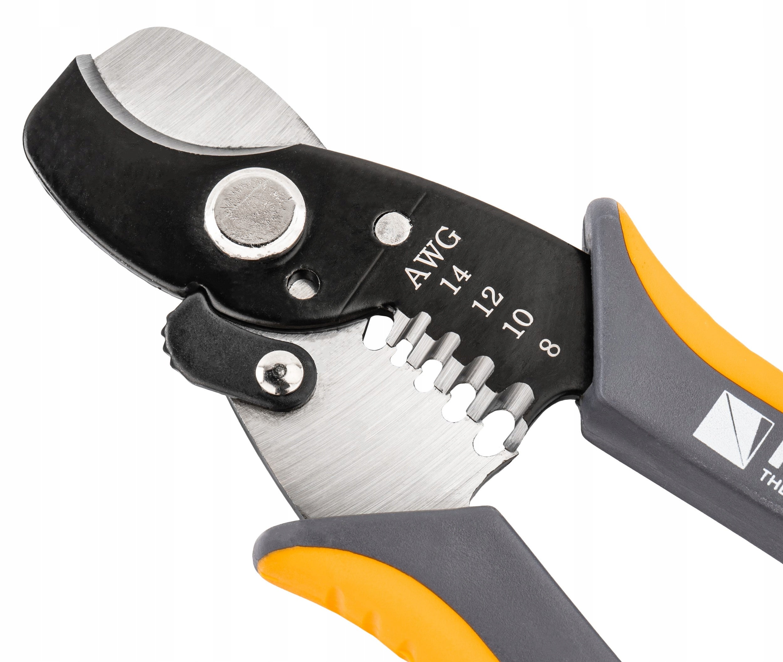 PLIERS FOR CUTTING AND STRIPPING INSULATION FROM WIRES 170 MM 8-14 AWG 8,4MM² Additional information hardened jaws