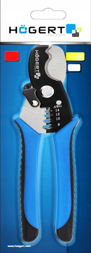 PLIERS FOR CUTTING AND STRIPPING INSULATION FROM WIRES 185 MM Kind pliers for insulation