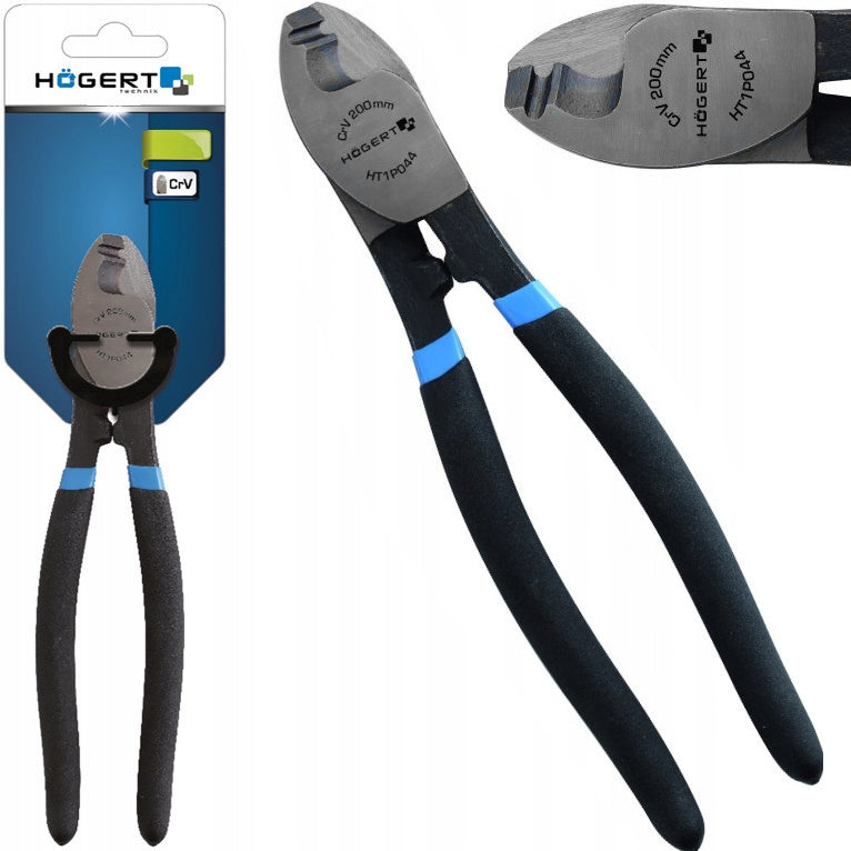 PLIERS FOR CUTTING CABLES STRIPPING INSULATION