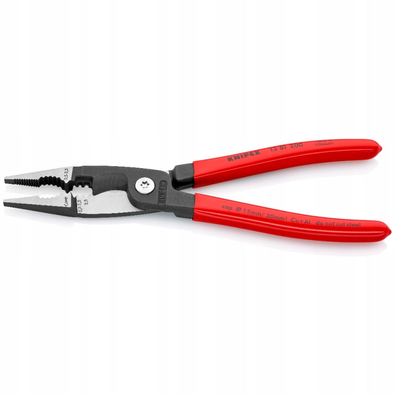 PLIERS FOR ELECTRICAL INSTALLATION WORK 200 MM, 6IN1 13 81 200 KNIPEX