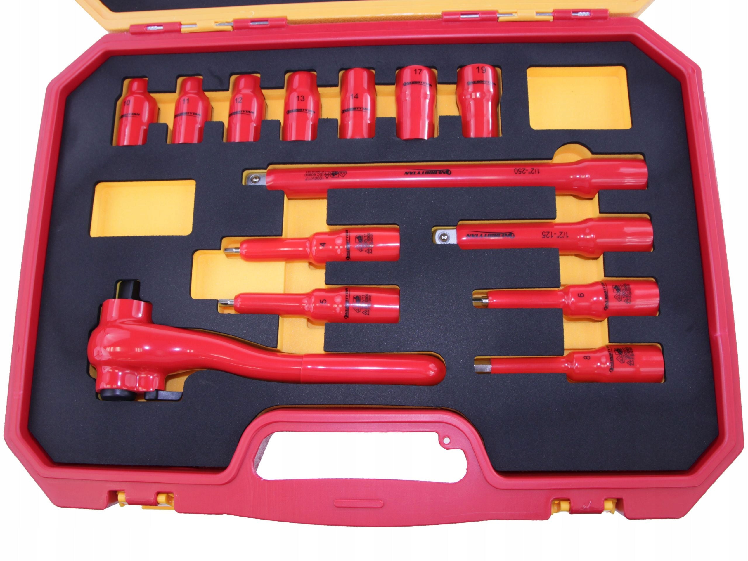 PLIERS FOR ELECTRICIAN - INSULATED TOOLS 1000V Kind set