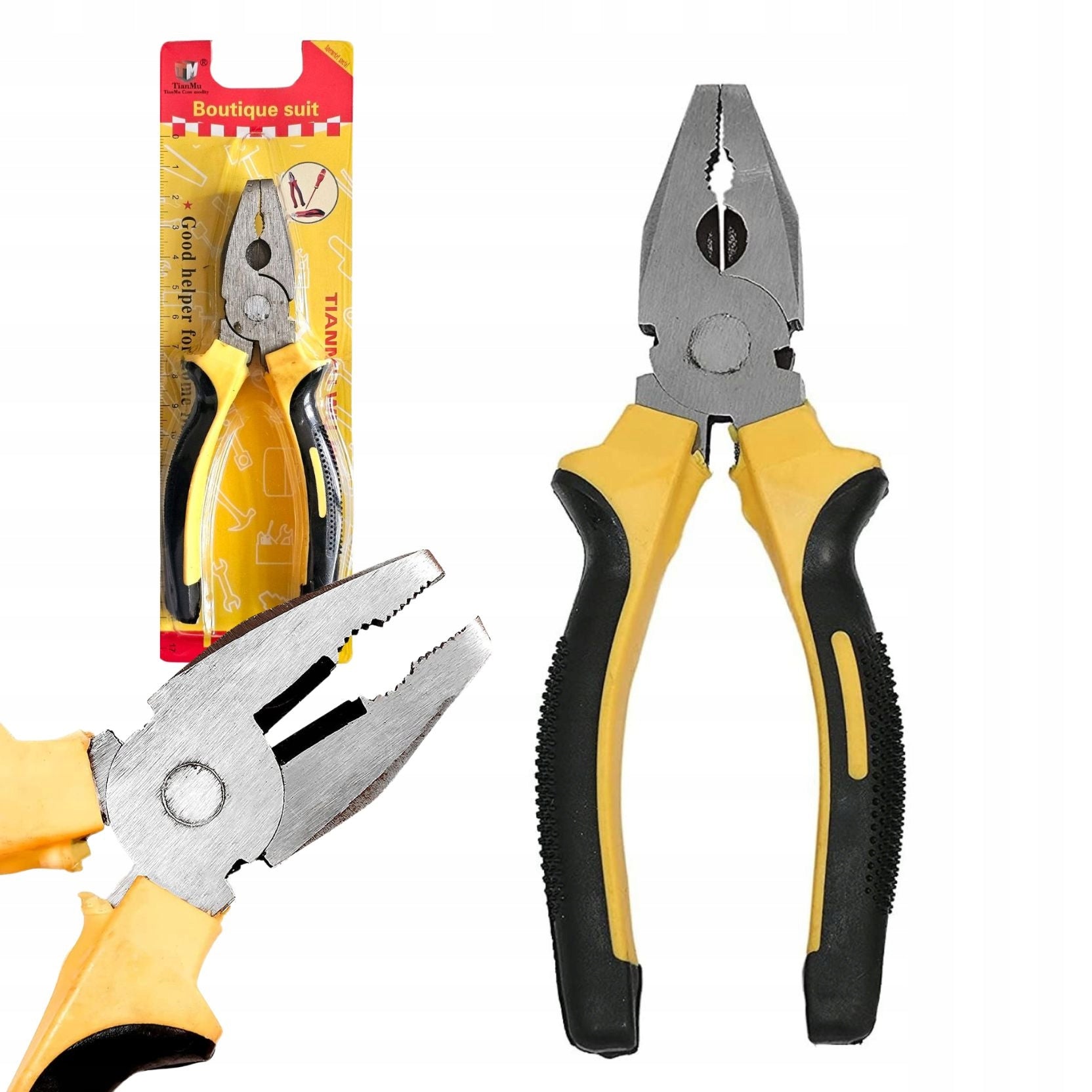 PLIERS FOR GRIPPING AND CRIMPING UNIVERSAL PLIERS 15cm